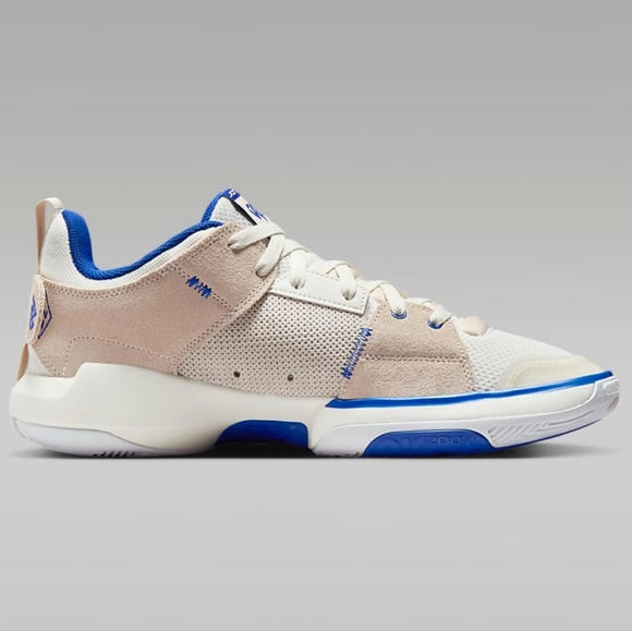 NIB Jordan One Take 5 Mens Phantom Sail Sand Game Royal Sz8 - Picture 4 of 10